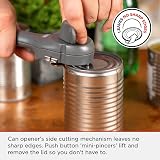 Kuhn Rikon 5-in-1 Can, Jar & Bottle Opener – Self-Attaching, Gray view 5