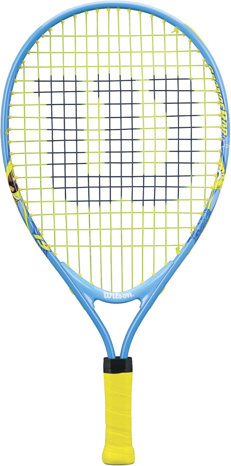 Wilson Spongebob Tennis Racquet, 19Inch, Accessories Amazon Canada