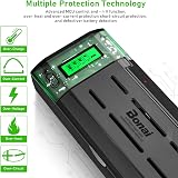 Bonai LCD Rechargeable Battery Charger for AA AAA C D 9V Batteries view 6