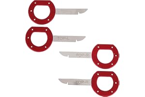 AFA TOOLING APPROVED FOR AUTOMOTIVE AFA Tooling Radio Removal Tool for Ford, Volkswagen - VW, Mercedes, and Audi | Easy Grip Handles and Stiff Blades | Stereo Single and Double DIN Replacement Key for 1C0-051-530, T87P-19061-A