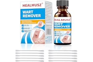 HEALMUSZ Fast-Acting Wart Remover Freeze Off,Salicylic Acid Wart Remover for Men Women-Wart Removal for Plantar Wart,Genital Wart,H Warts,Common Wart,Flat Wart,Corn,Callus 30 ML. (1Pc, Fresh)