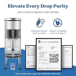 2.25G Gravity Water Filter System with New Water