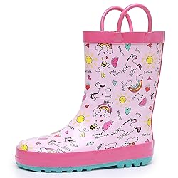 WTW Toddler and Kids Rain Boots Unisex-Child