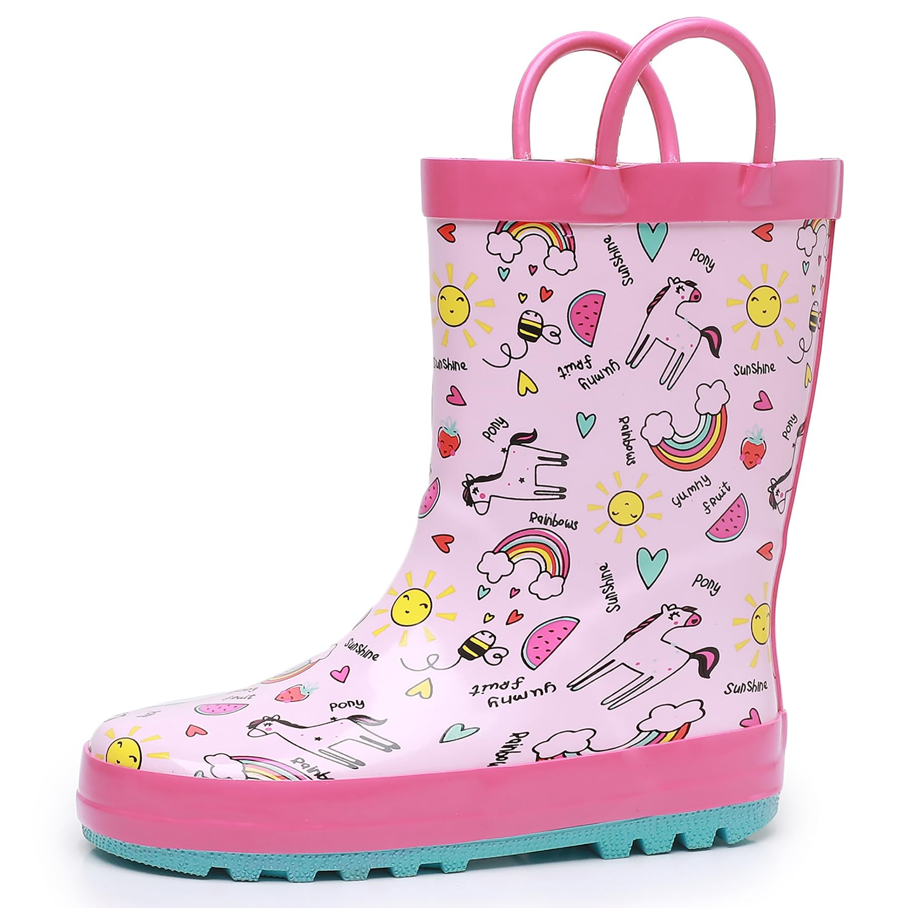 WTW Toddler and Kids Rain Boots Unisex-Child