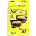 Stages Learning Materials Picture Memory Foods Card Real Photo Concentration Game, Yellow, Size 5 x 3
