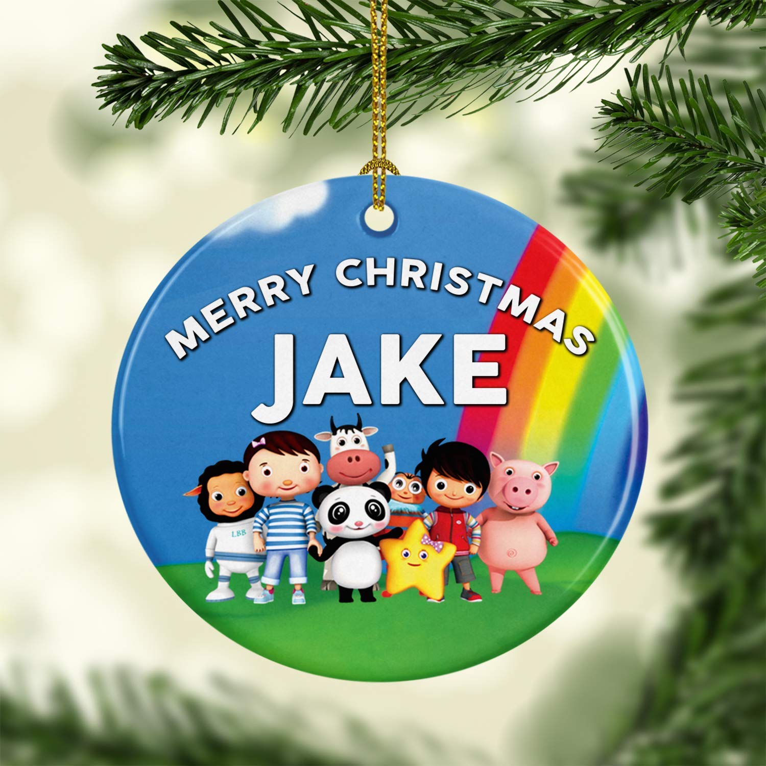 little baby bum christmas ornaments