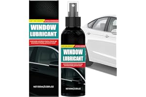 Car Window Track Lubricant,Noise Reduction Sliding Glass Lube Spray | Gentle Glass Maintenance Agent Lubricant with Long Last
