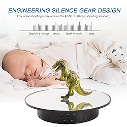7.87'' Rotating Display Stand Motorized Rotating