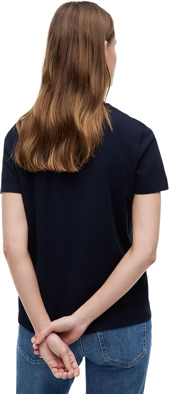 Femme T-Shirt Manches Courtes 1985 Encolure Ronde, Bleu (Nos Desert Sky), S