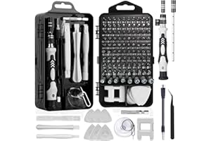 SOJITAS Precision Screwdriver Set, 115 in 1 Screwdriver Kit with 98 Bits for Watches, Laptop, Mobile Phones, Camera and Toys 