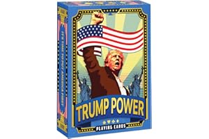 HAAKUN Trump Power Playing Cards Trump Family Poker Deck for Adults Teens Game Party