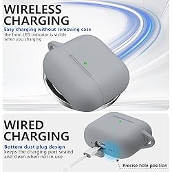 Ljusmicker for AirPods 4 Case Cover 2024 with