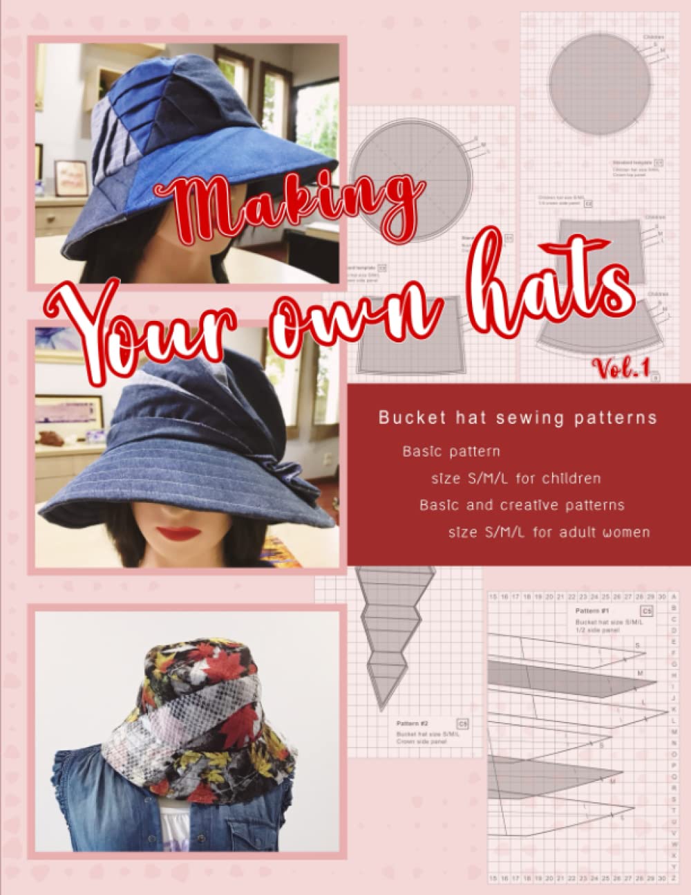 Basic and creative bucket hat sewing 