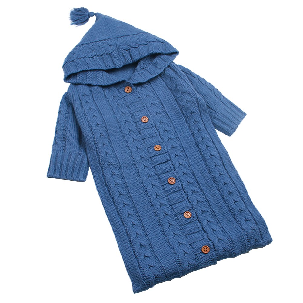 Buy XMWEALTHY Cute Newborn Baby Wrap Swaddle Blanket Knit Warm ing