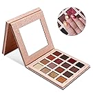 CCbeauty 16 Colors Eyeshadow Palette Matte + Shimmer Natural Colors High Pigments Waterproof Professional Makeup Eye Shadow Smoky