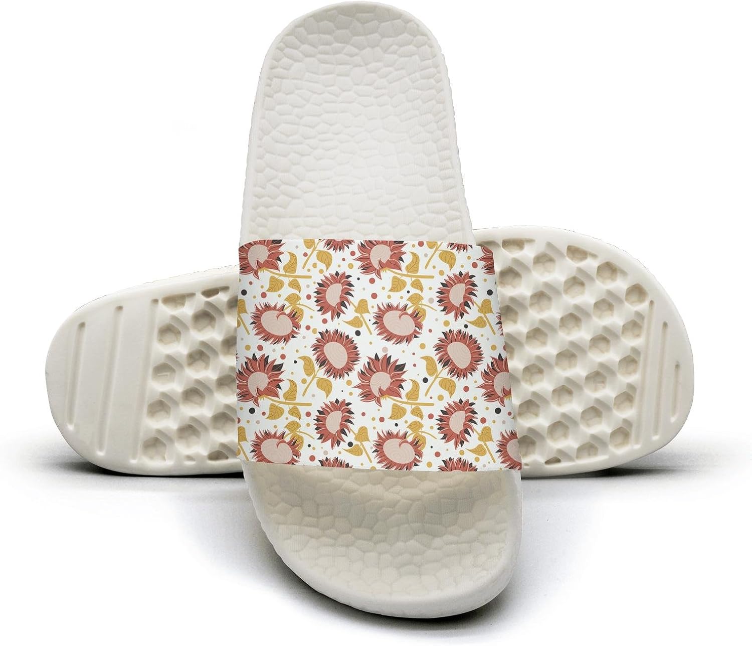 sunflower slide sandals