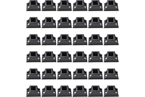 AAqq Decor 1/2" Square Iron Baluster Flat Shoes with Screws Satin Black, 12-Pack（A-Fix-36）