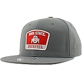 Ohio State Buckeyes NCAA Officially Licensed Hat Flat Snapback Z11 Switchback Gray