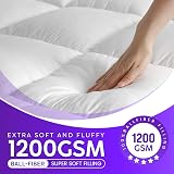 Linens World Mattress Topper Double Bed 10cm Thick 1200GSM 137x190cm view 5