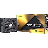 Seasonic FOCUS GX-850 | 850W | 80+ Gold | Full-Modular | ATX Form Factor | Low Noise | Premium Japanese Capacitor | 10 Year W