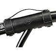 Leather Carry Handle for Brompton bicycle - Full grain leather, handle for carrying Brompton folding bike (Black)