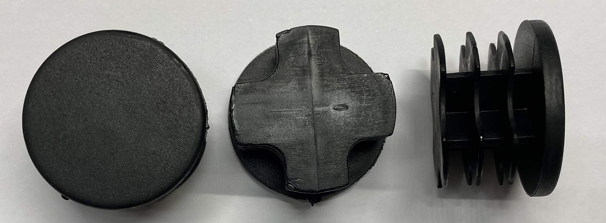 dexierp Protection Force 1-1/8" 29mm (Pack of 8) Round OD Tubing Plastic Insert Plug, Tubing Post End Cap, Chair Glide