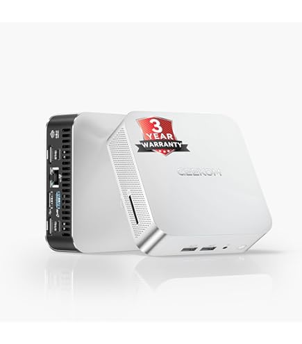 GEEKOM [2026 Edizione Mini PC AI A7 MAX con AMD Ryzen 9 7940HS,16GB DDR5 e 1TB SSD(Memoria DDR Espandibile,Non LPDDR),Mini PC Windows 11 Pro,Grafica Radeon 780M, 4 Modalità | USB4 | 8K