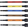 Wiha 70486 Color Coded Magnetic Nut Setter SAE 6 Pc. Set