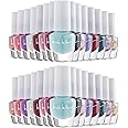 Nicole Miller Mini Nail Polish Set – Glossy, Vibrant Colors for Fingernails & Toenails, 2 Pack Trendy Collection