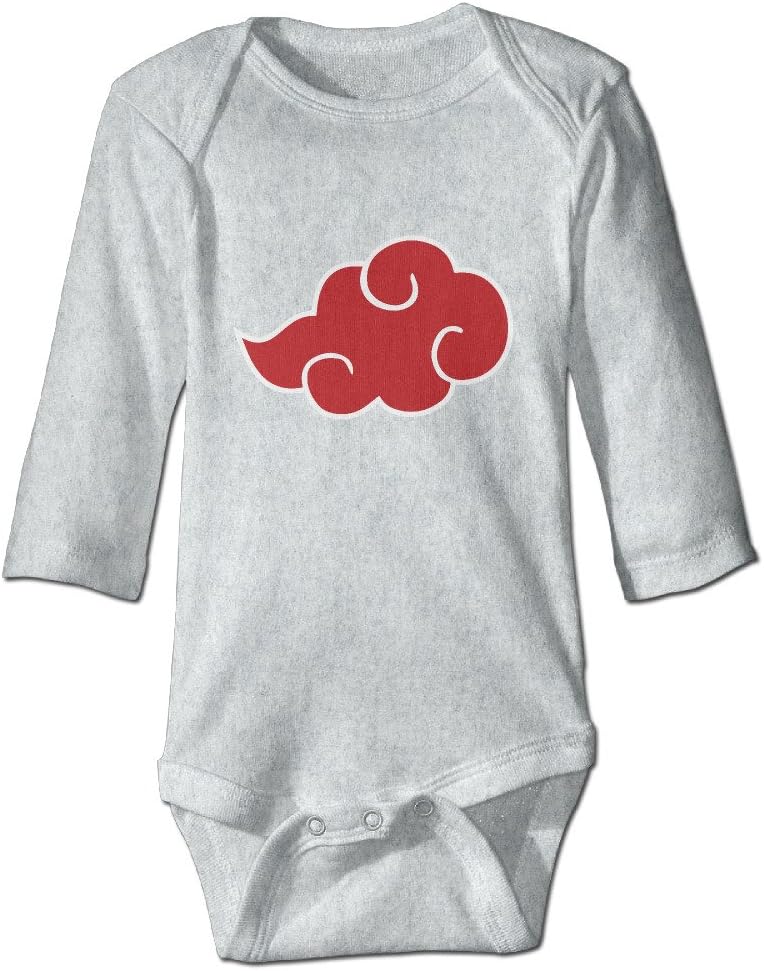 Baby Kids Akatsuki Cloud Logo Long-sleeve Romper