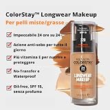 Revlon ColorStay Liquid Foundation for Combination/Oily Skin SPF 15 Fresh Beige view 3