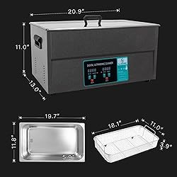 SupRUCCI Ultrasonic Cleaner 20L 480w High Power