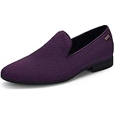 UUBARIS Mens Dress Loafers Tuxedo Suit Slip on Shoes