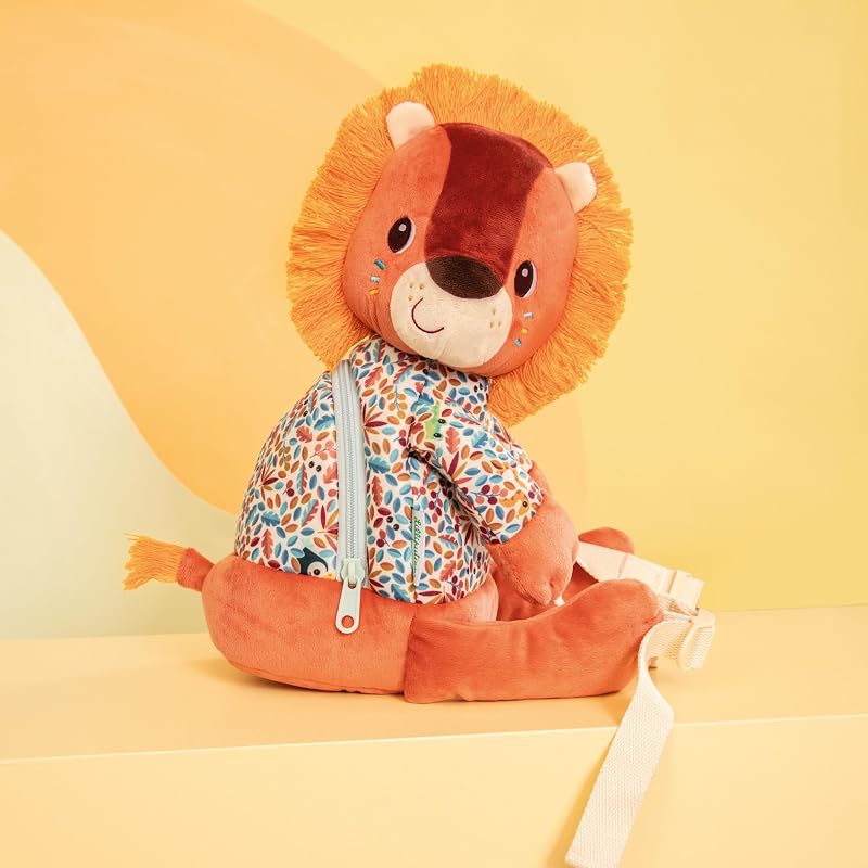 , Jack el León, Mochila Infantil Suave, Desde 10 meses — foto 4 de 6