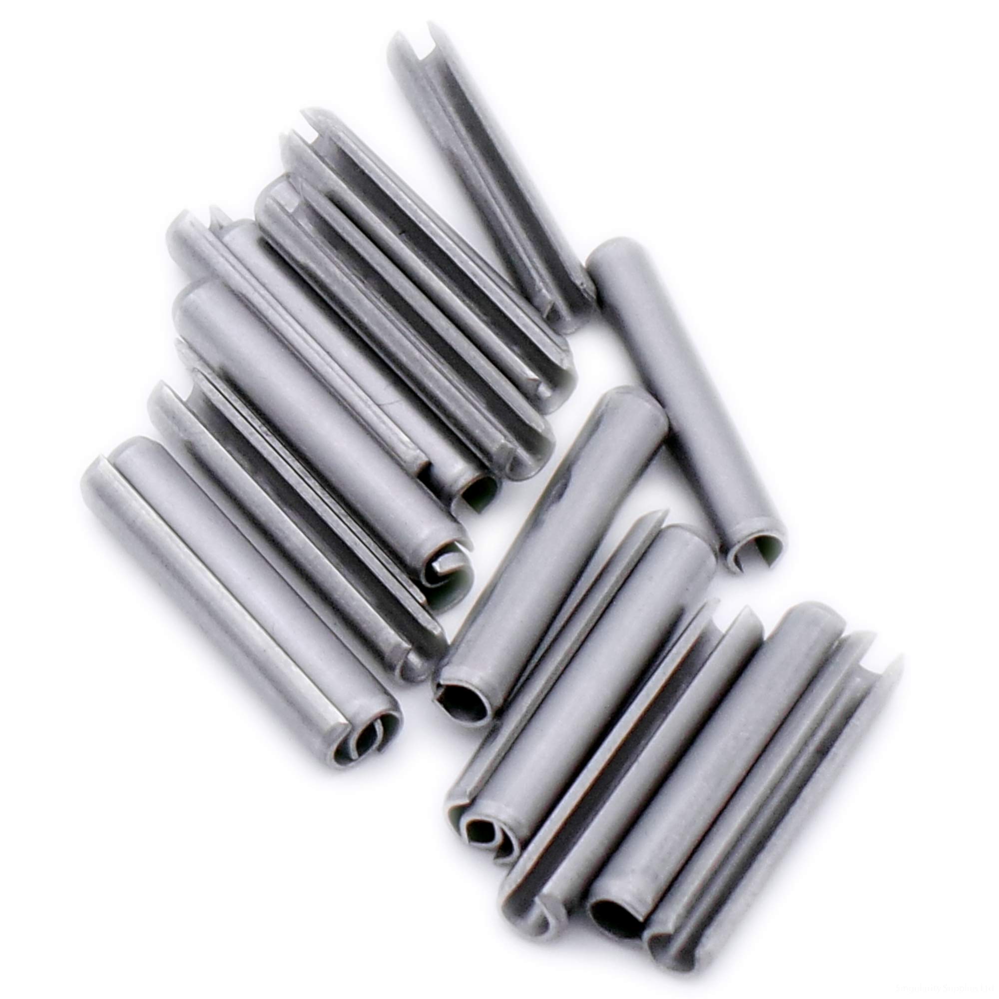 D2 (2mm x 30mm) Slotted Spring Pin (Heavy) - Stainless Steel (A1) (Pack of 20)