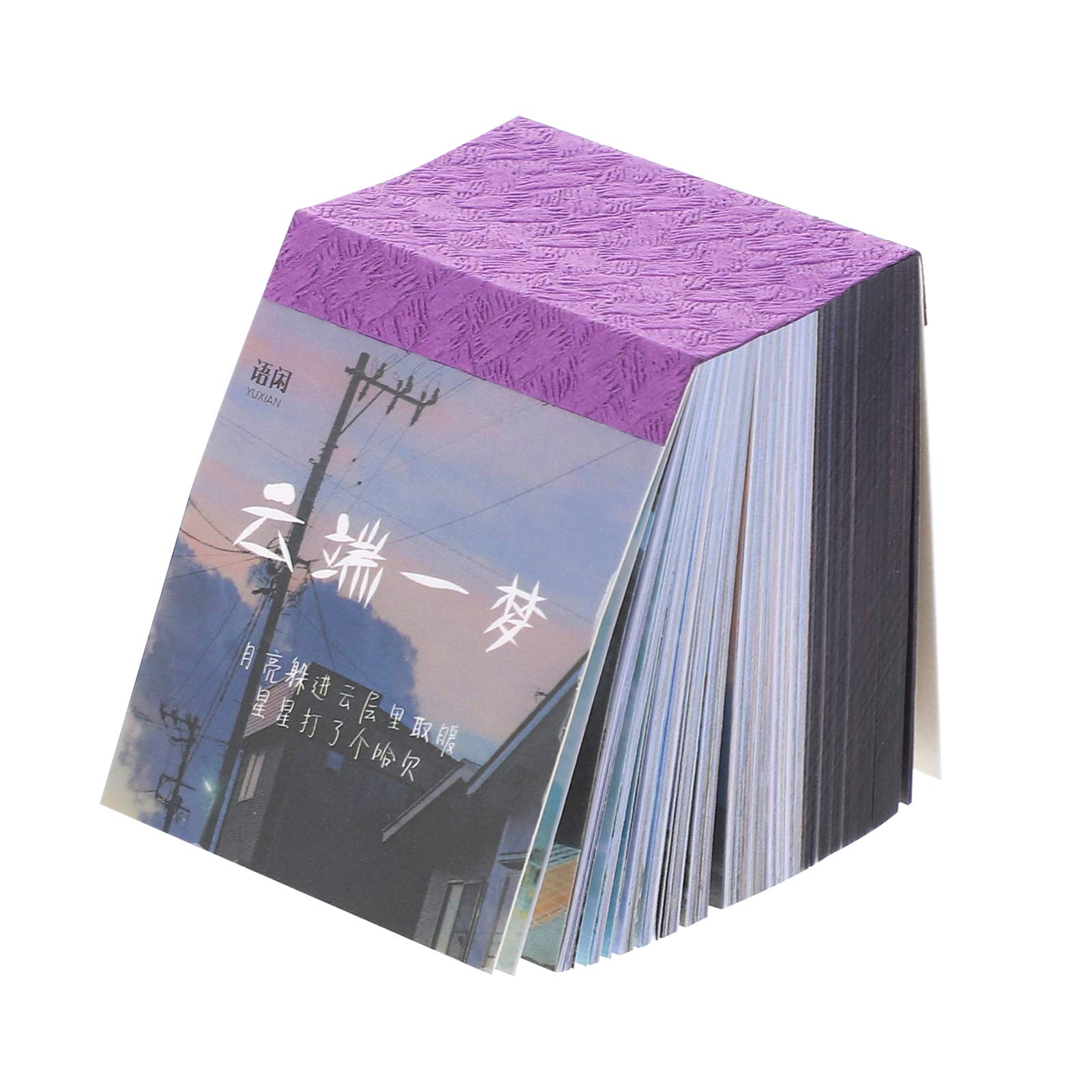 MILISTEN 400 Sheet Scrapbooking Material Paper Nature Vintage Paper Decorative Crafts for DIY Album Scrapbook Greeting Card