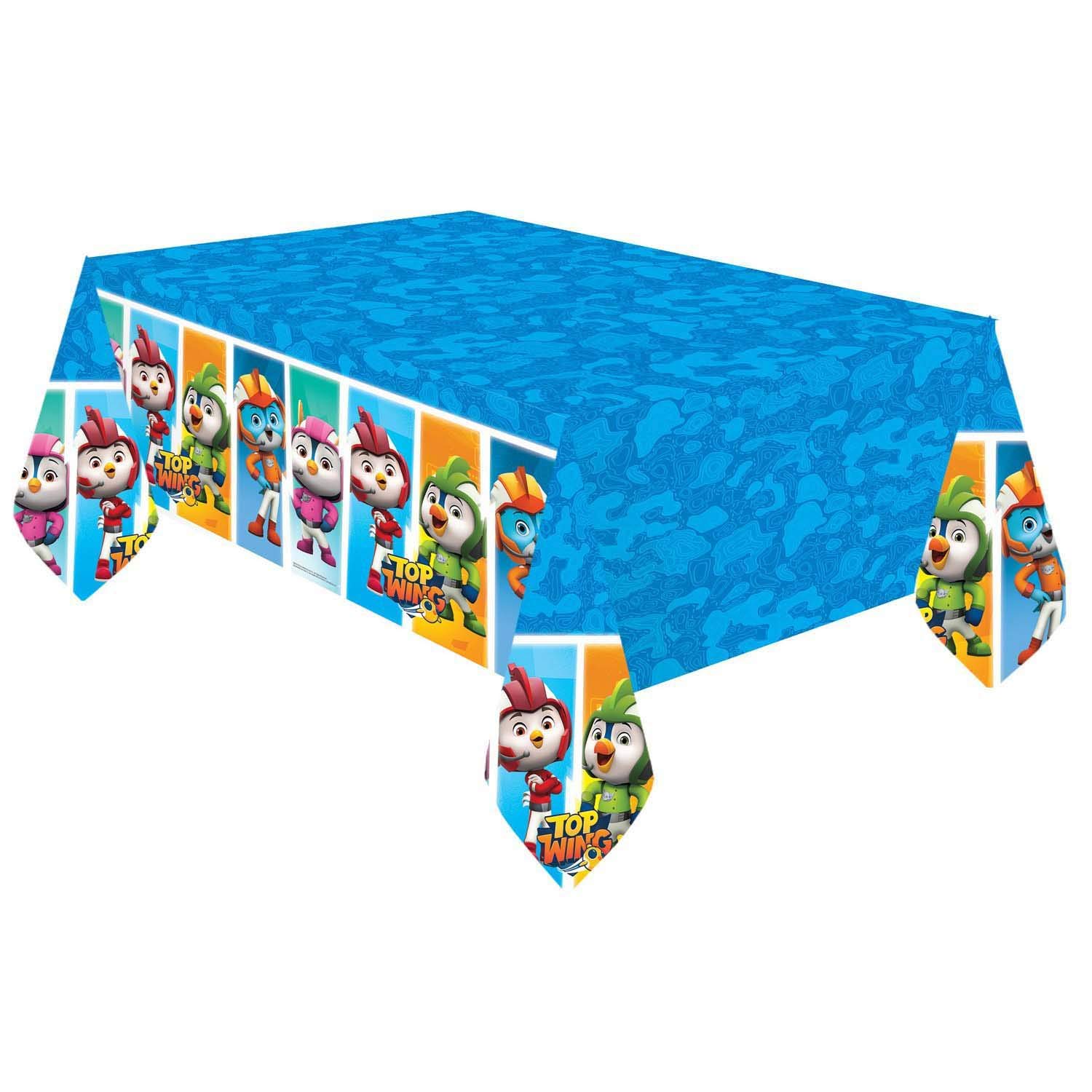 Amscan 9904874 - Top Wing Birthday Party Plastic Table Cover - 1.8 m x 1.2 m