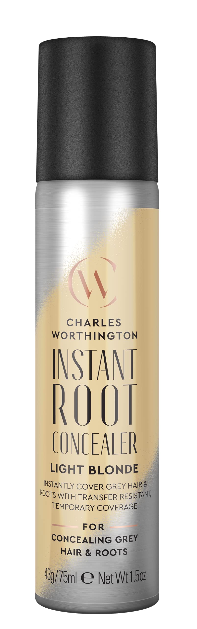 Charles Worthington Instant root conceal spray - Light Blonde