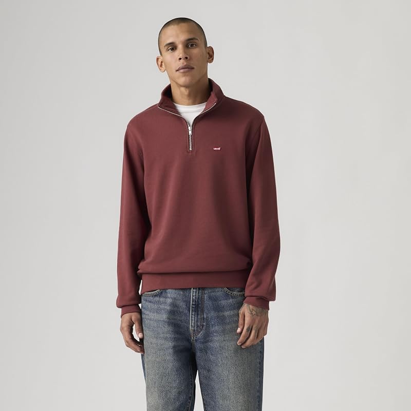 Original Hm 1/4 Zip Oxblood
