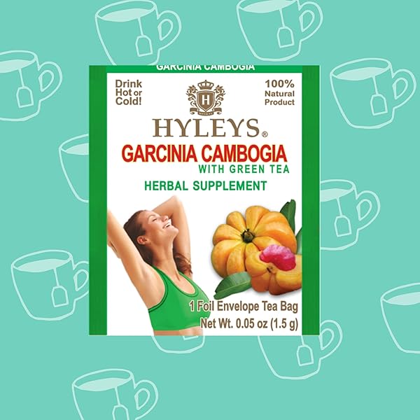 HYLEYS TEA GARCINIA CAMBOGIA GREEN TEA ORIGINAL FLAVOR – 25 TEA BAGS