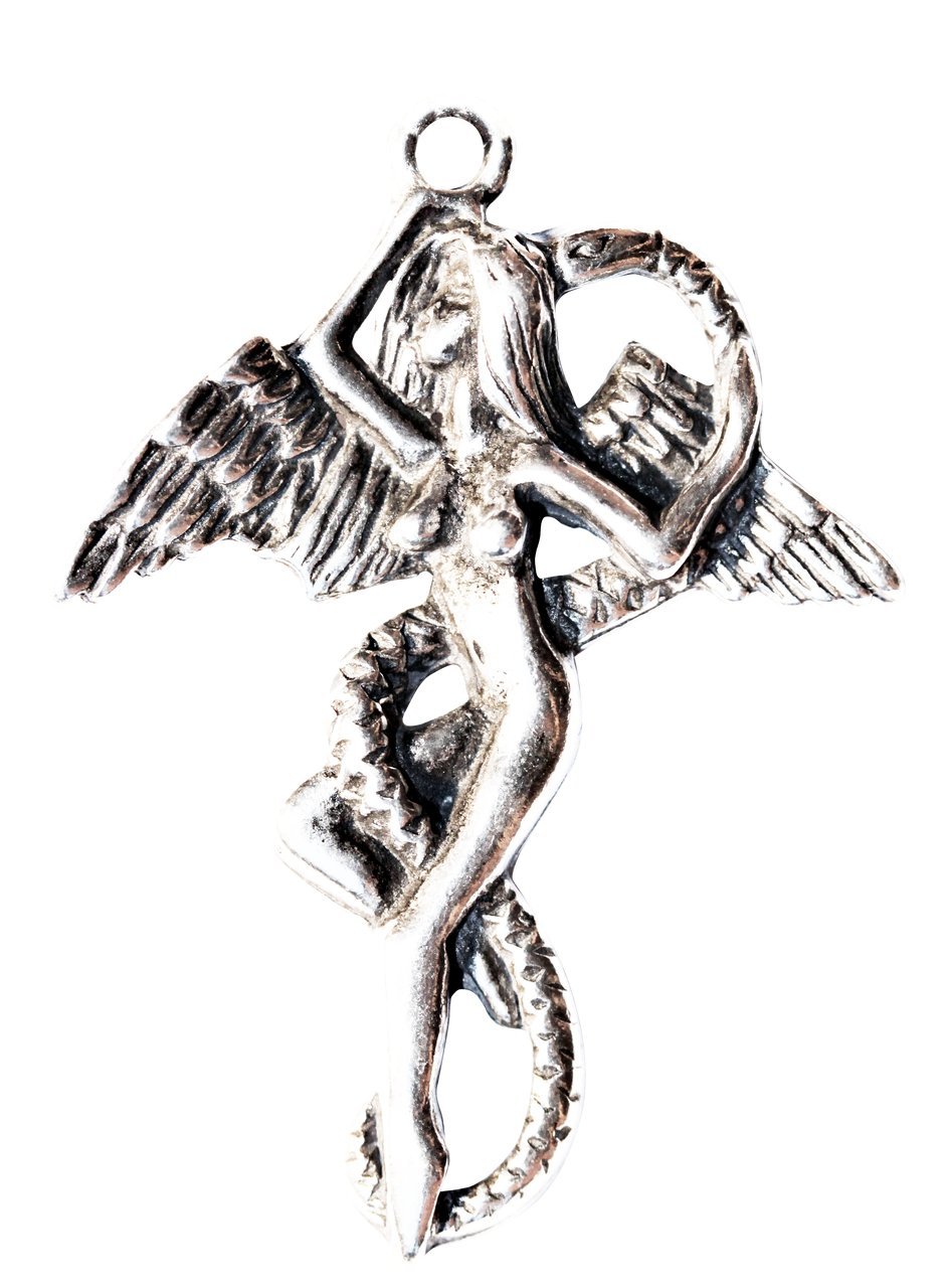 Celtic Sorcery The First Lady Pendant Necklace for Intuition and Inner Strength - Gift Boxed