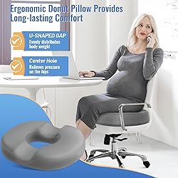 CloudBliss Donut Pillow Seat Cushion Chair Pad for