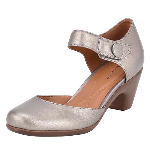 Easy Spirit Women's Clarice Pump, Grey 020, 8 Wide