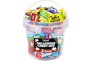 SWEETSIDE CANDY CO. Bulk Halloween Candy Variety Pack - 2 Pound Care Package Assorted Basket, Snack Food Gift, Office Assortment Gift for Birthday Party, Kids, College Students & Adults (Pack of 1))
