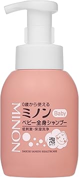 ミノン ベビー全身シャンプー 泡タイプ