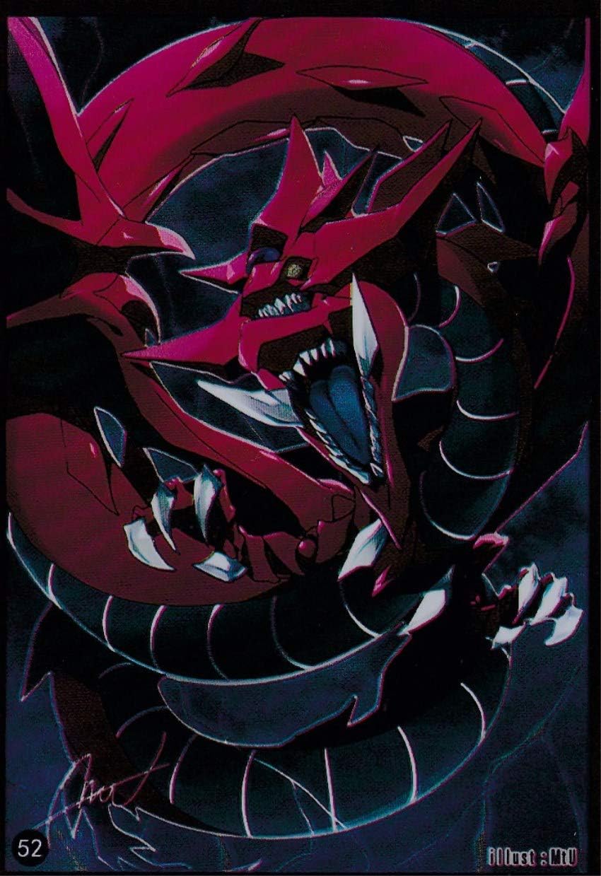 Slifer The Sky Dragon 50 Yugioh Small Size Card Sleeves Deck Protector