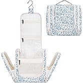Narwey Hanging Toiletry Bag for Women Travel Makeup Bag Organizer Toiletries Bag for Cosmetics Essentials Accessories