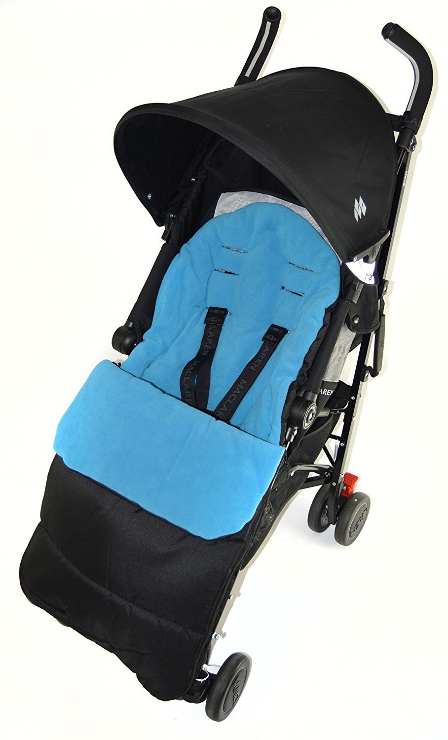 Footmuff/Cosy Toes Compatible with Maclaren Triumph Pushchair Ocean Blue