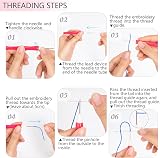 JSRQT Punch Needle Kit for Beginners Sloth Pattern Embroidery Starter Craft Set view 5