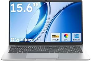 Amzboy 15.6” Win 11 Laptop, N4020 CPU, 4GB RAM, 128GB eMMC, FHD Display